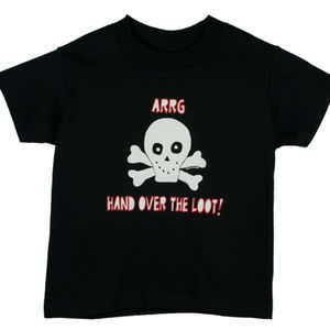 Pirate Theme Toddler Tee Shirt NEW!